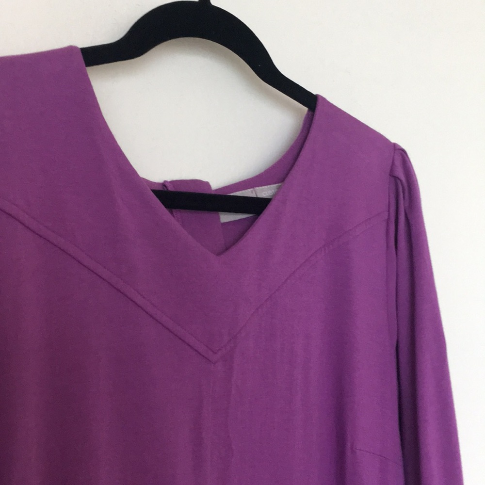 Eshakti Shift w/ Exposed Back Zipper